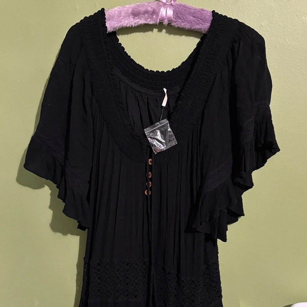 Free People Dream On Maxi Billowy Dress - Picture 2 of 5